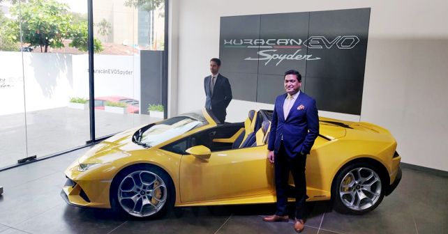 Lamborghini Huracan Evo Spyder launched at ₹ 4.1 crore