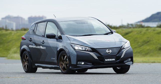 Nissan Builds EV Test Car With Twin Motor All Wheel Control Technology