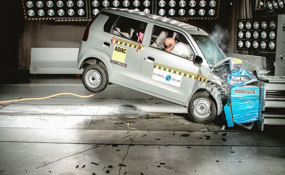 Maruti Suzuki WagonR scores two-star Global NCAP Safety Rating 