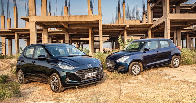 Hyundai Grand i10 Nios vs Maruti Suzuki Swift - Photos