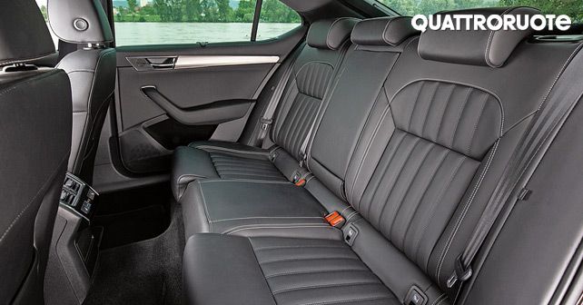 New Skoda Superb Rear Seat