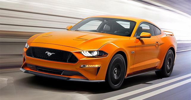 Ford Mustang GT 2018 India Bound