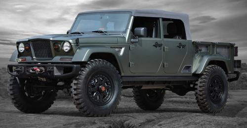 Jeep Wrangler pick-up in the works