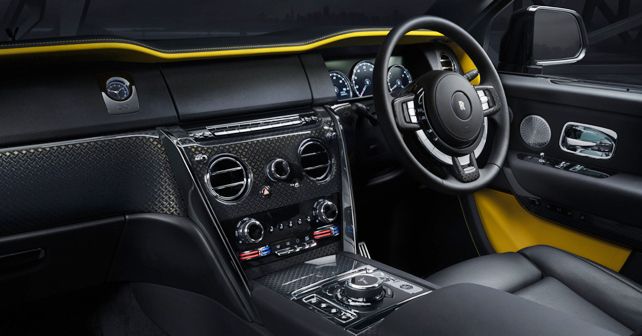 Rolls Royce Cullinan Black Badge Interior