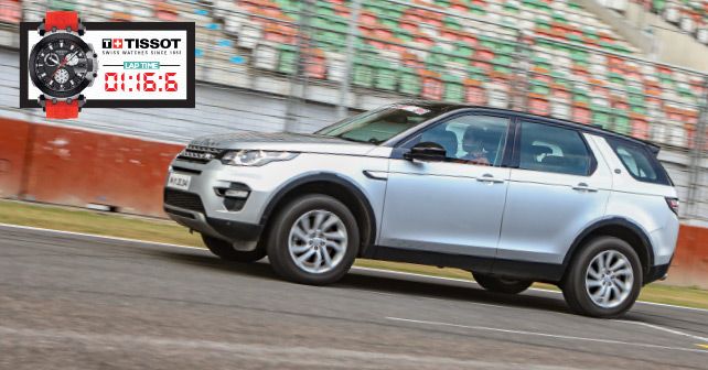 Land Rover Discovery Sport, Track Test