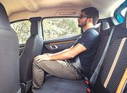 Renault Kwid rear seat space