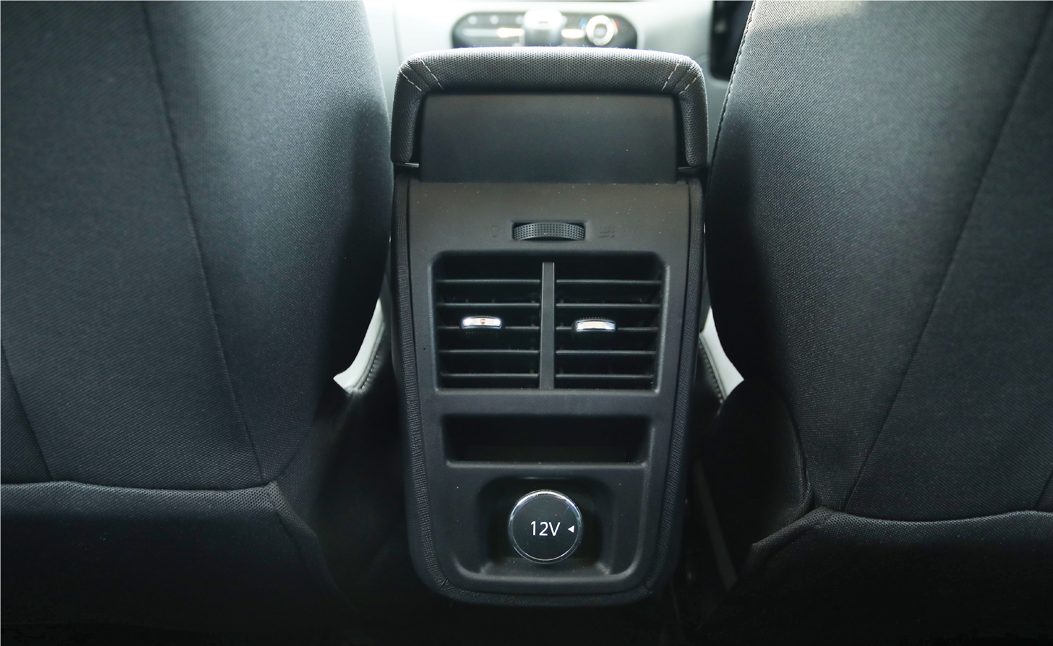 Tata Altroz interior detail rear ac vents 