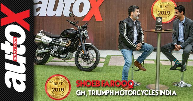 Interview with Shoeb Farooq, GM, Triumph Motorcycles India