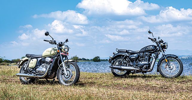Jawa Forty Two vs Benelli Imperiale 400 - Photos