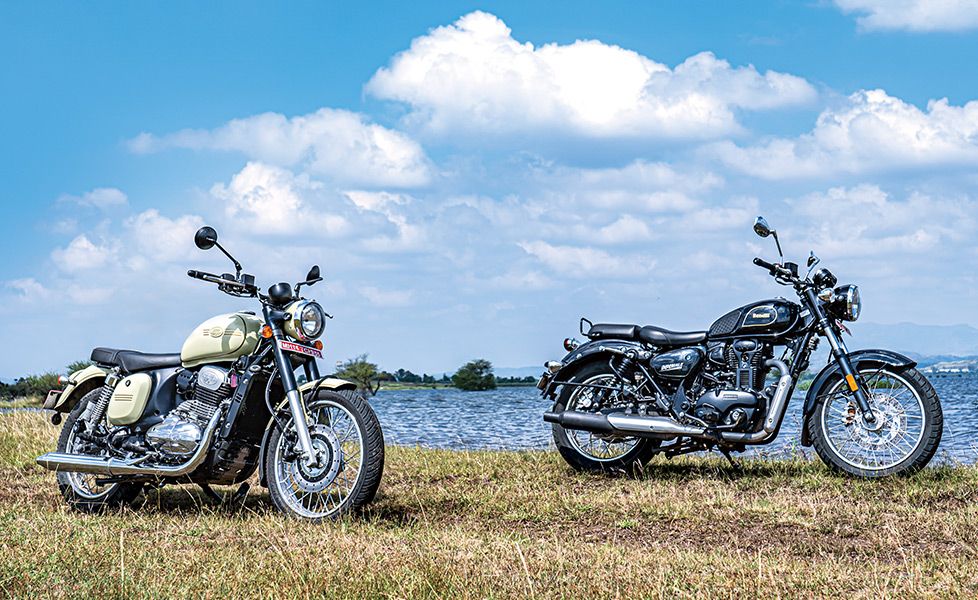 jawa forty two vs benelli imperiale 400