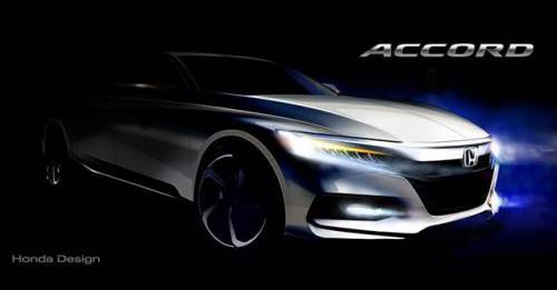 2018 Honda Accord Sketch