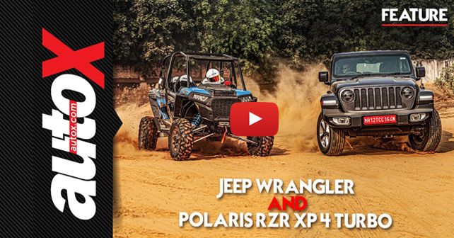 Jeep Wrangler & Polaris RZR XP 4 Turbo Video