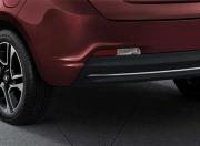 Tata Tigor image chrome finisher on rear bumper