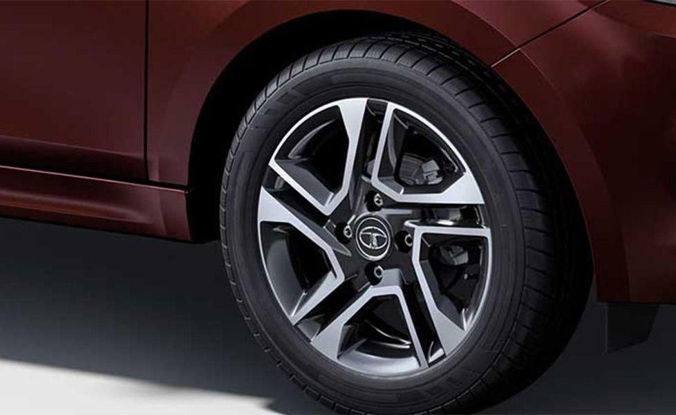 Tata Tigor image inch dual tone alloy wheels