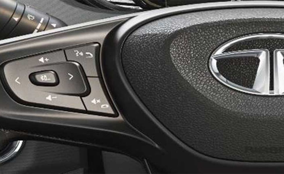 Tata Tigor image steering mounted audio control