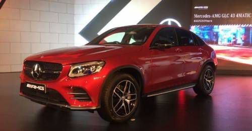 Mercedes-AMG GLC 43 Coupe launched at Rs. 74.8 lakh