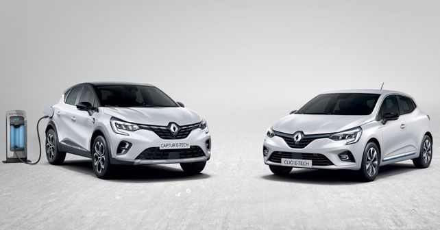 Renault Clio hybrid and Captur plug-in hybrid revealed