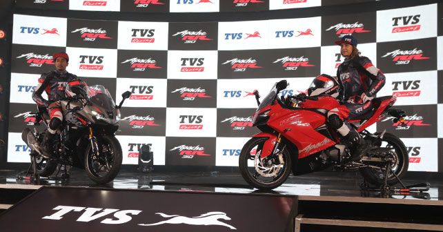 Tvs Apache Rr 310 Bs6 Launched At Rs 2 40 Lakh Autox