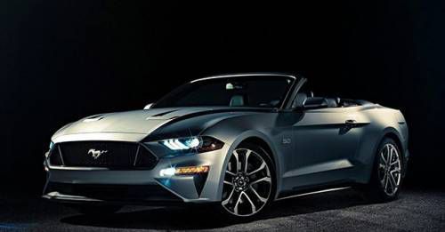 2018 Ford Mustang GT Convertible unveiled