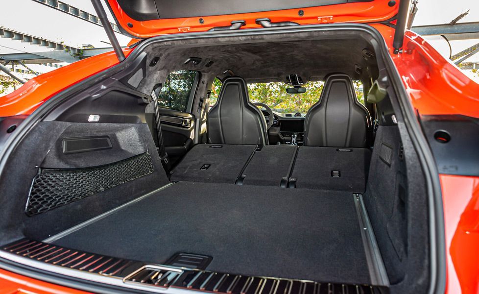Porsche Cayenne Coupe boot space
