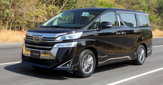 Toyota Vellfire launched at Rs 79.50 lakh