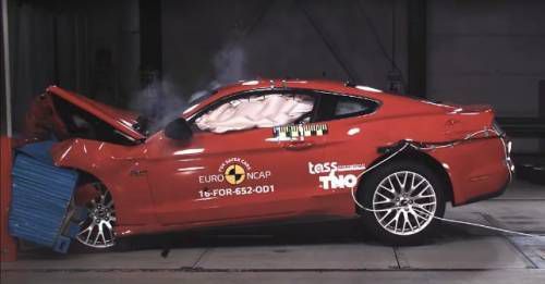 Ford Mustang GT scores 2 stars in Euro NCAP