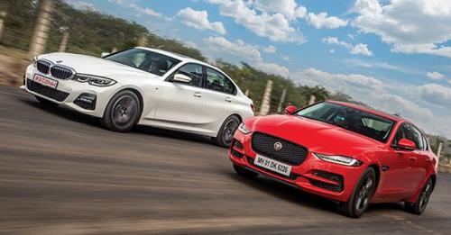Jaguar XE vs BMW 4series vs Mercedes Cclass triple test review 2015   CAR Magazine