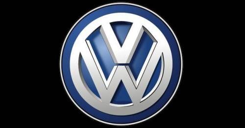 Volkswagen Logo Black