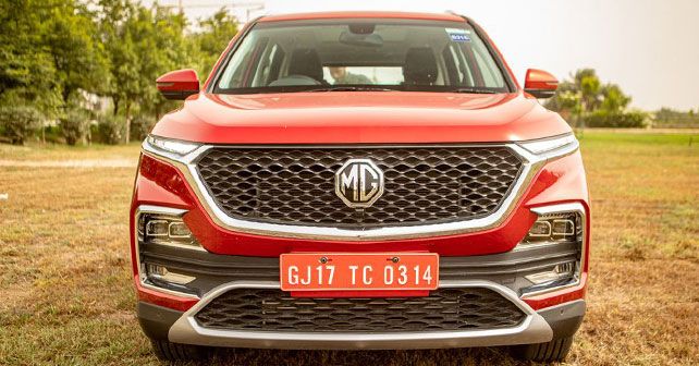 MG Hector Front
