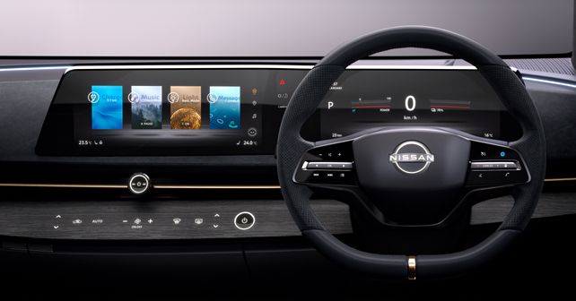 Why is Nissan not in favour of tablet-style touch screens for its future cars?