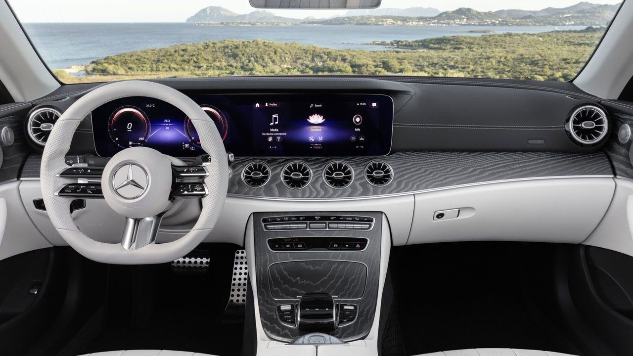 2020 Mercedes Benz E Class Cabriolet Interior