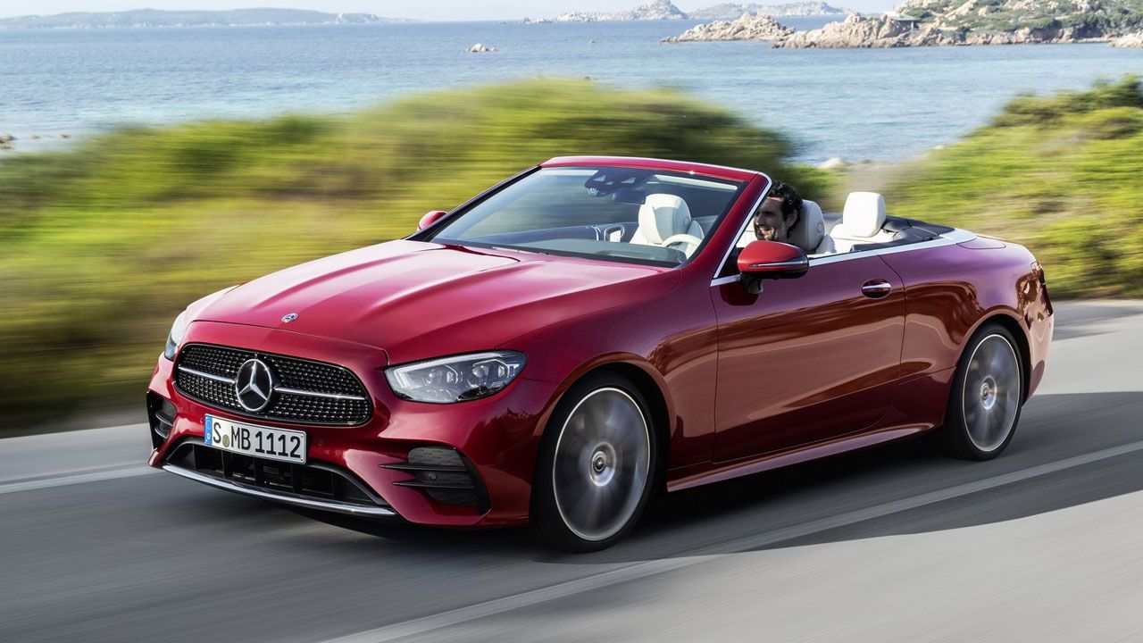 Facelifted Mercedes-Benz E-Class Coupe and Cabriolet revealed