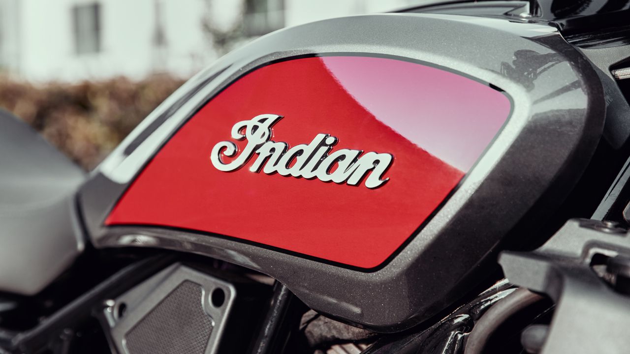 Indian Motorcycle Logo Fuel Tank
