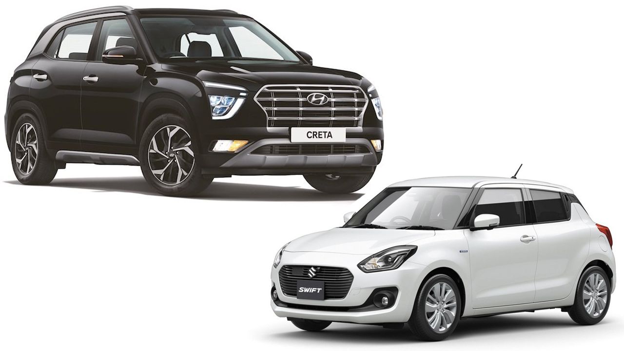 Hyundai Creta Maruti Suzuki Swift Cars India Sales May 2020