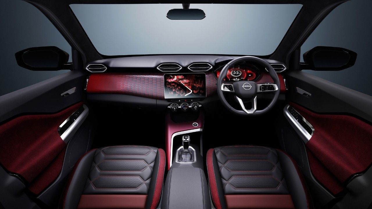 Nissan Magnite Concept interior images released