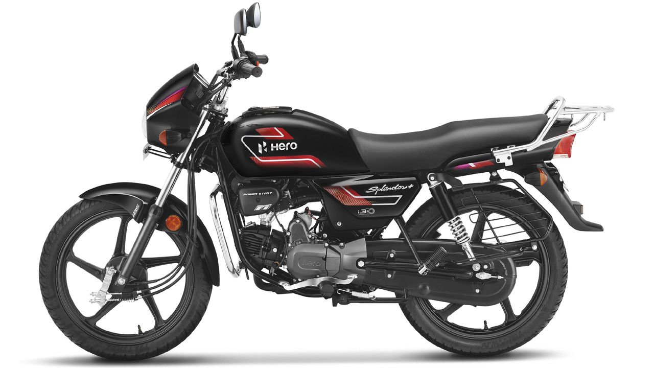 Customisable Hero Splendor+ Black & Accent launched