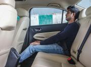 honda city rear seat space
