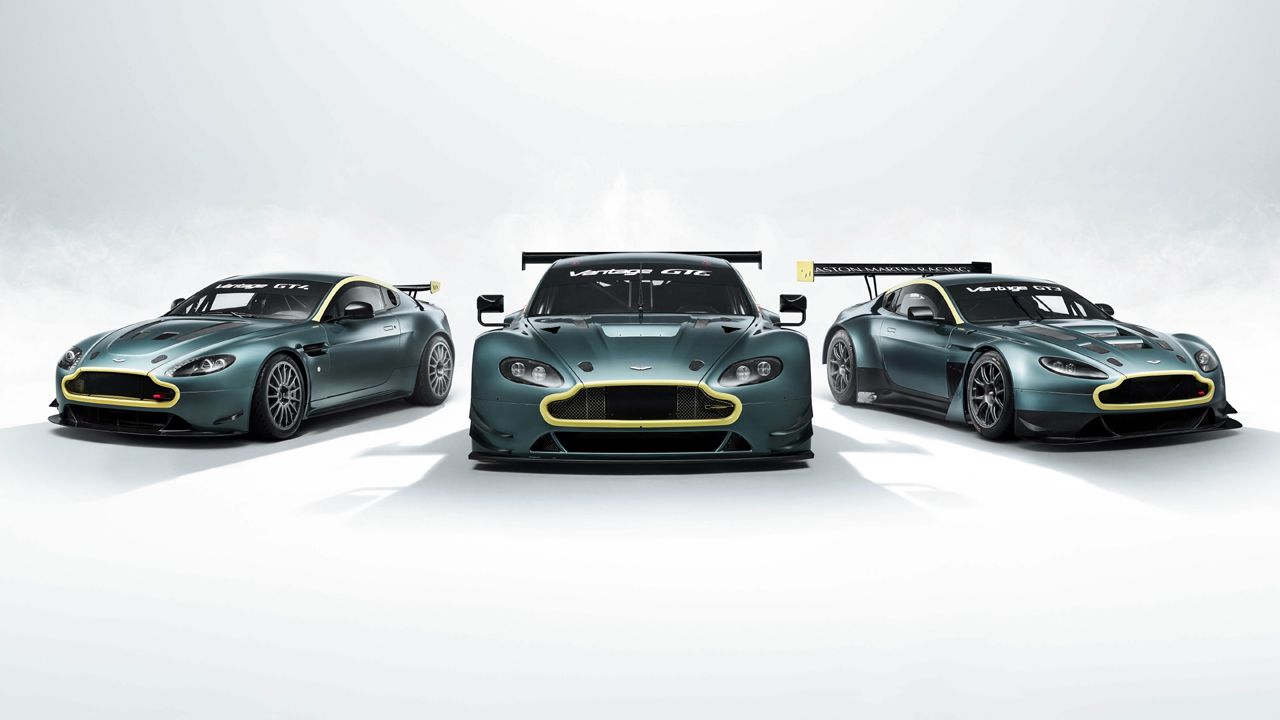 Aston Martin Racing's Vantage Legacy Collection unveiled