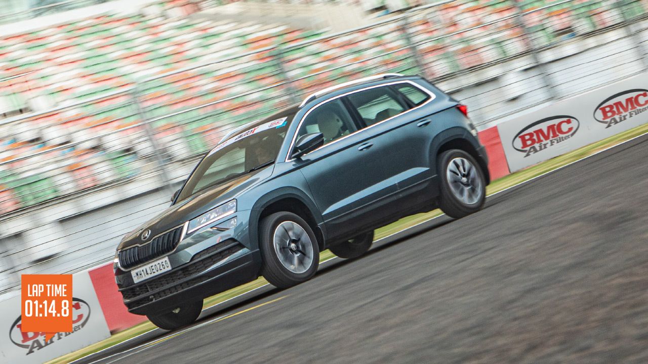 Skoda Karoq, Track Test