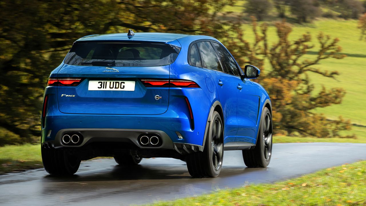 2021 Jaguar F-PACE SVR debuts with improved top speed and acceleration