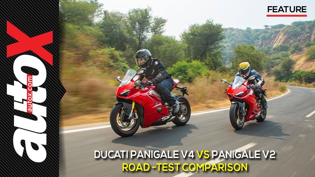 Ducati Panigale V4 vs Panigale V2 Road Test Comparison