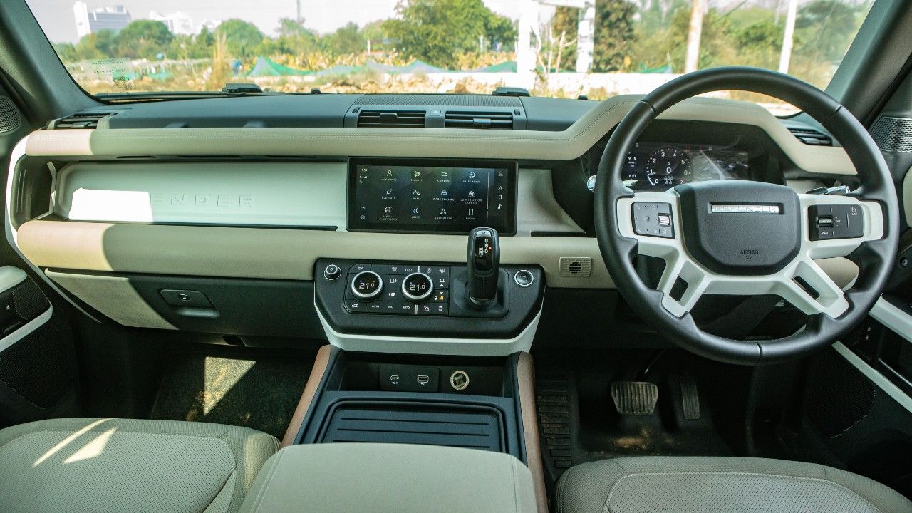 Land Rover Defender Dashboard