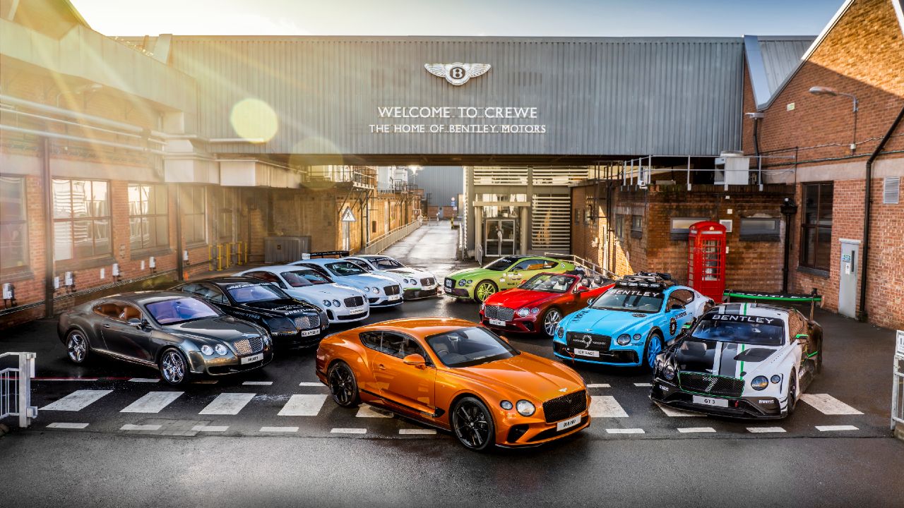 80 000th Bentley Continental Gt Rolls Out Autox