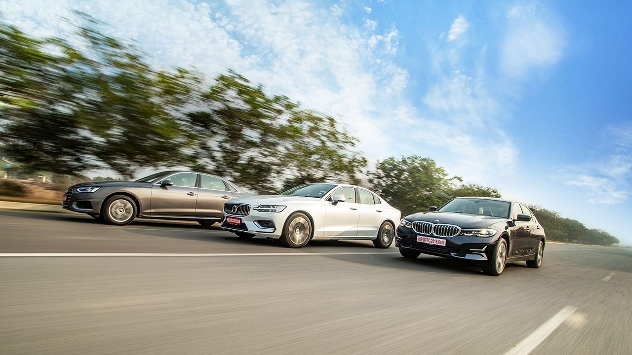 BMW 3 Series Gran Limousine vs Volvo S60 vs Audi A4 – Photos