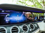 2021 Mercedes Benz E Class screens