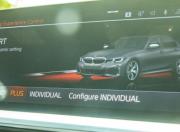 BMW M340i Infotainment Screen