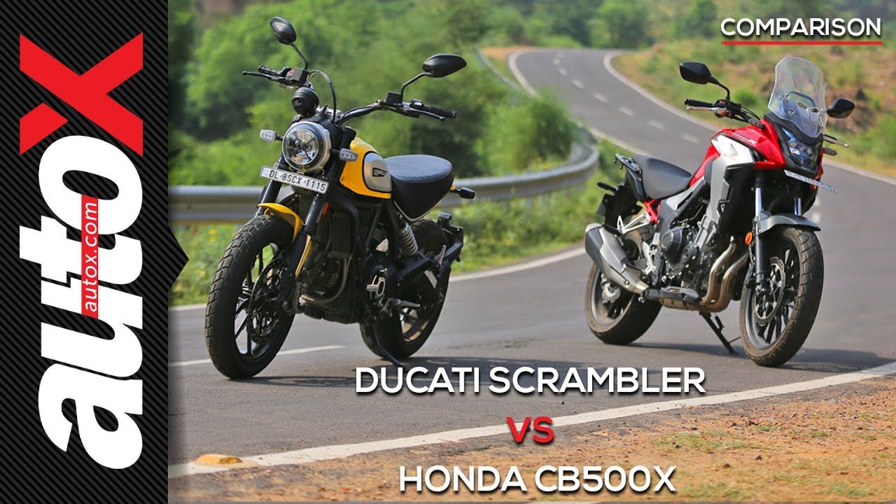 Middleweight Magic: Ducati Scrambler vs Honda CB500X | Comparison