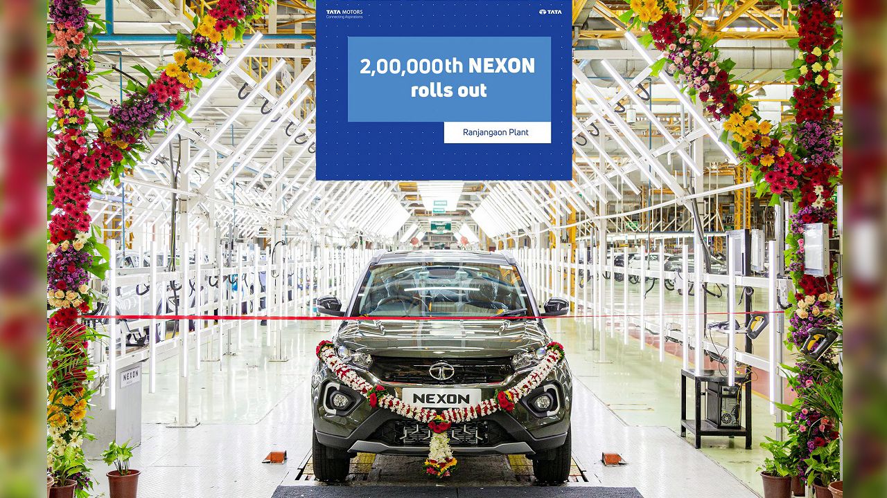 Tata Nexon 2 Lakh Production Milestone