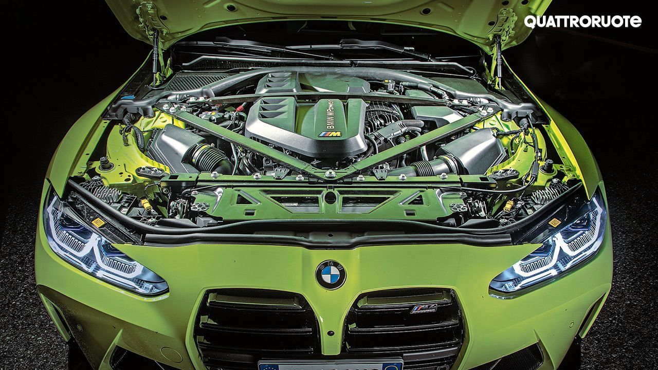 2021 BMW M4 Engine Bay