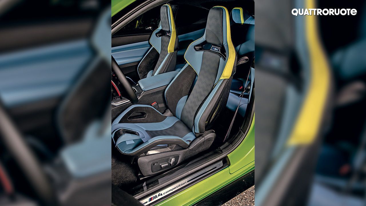 2021 BMW M4 M Seats